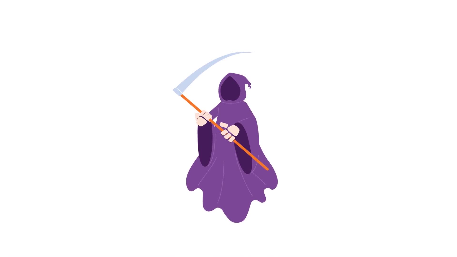 Grim Reaper Halloween Animation