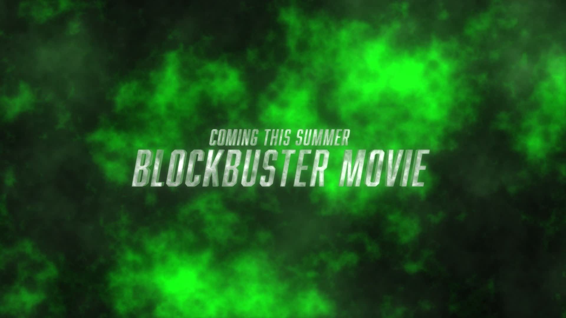 Grunge Explosion Trailer Title