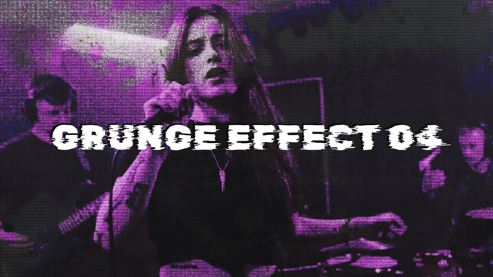 Grunge Overlay Effect (Fuchsia)