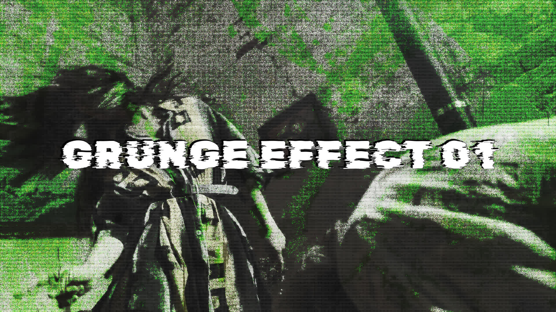 Grunge Overlay Effect (Green)