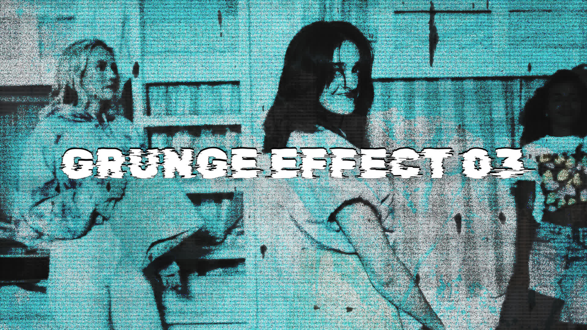 Grunge Overlay Effect (Light Blue)