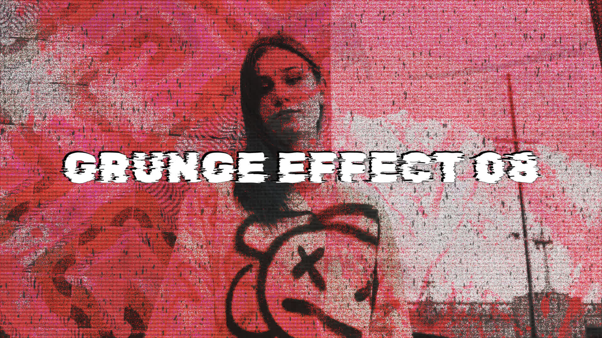 Grunge Overlay Effect (Red)