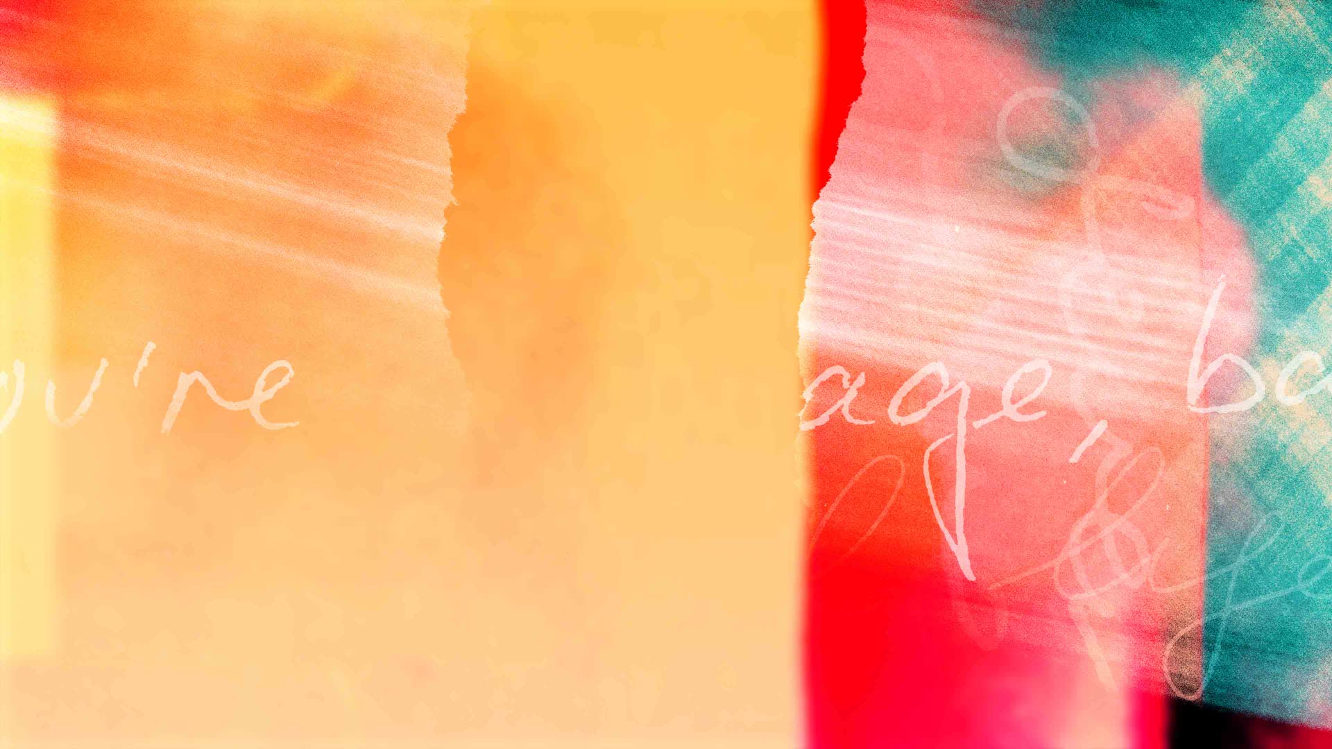 Grunge Paper Tear Overlay Handwritten Elements