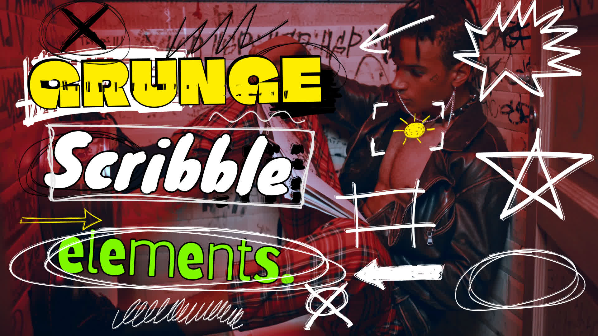 Grunge Scribble Pack