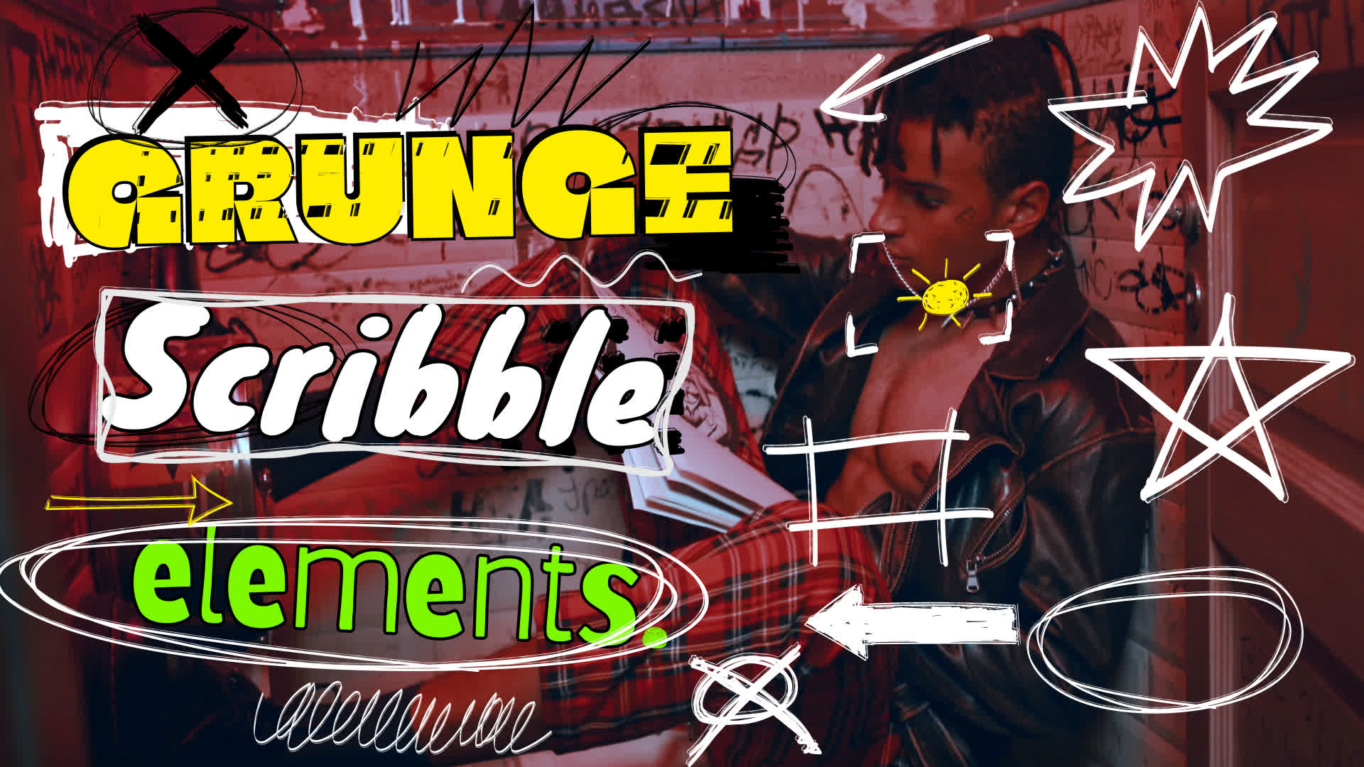 Grunge Scribble Pack