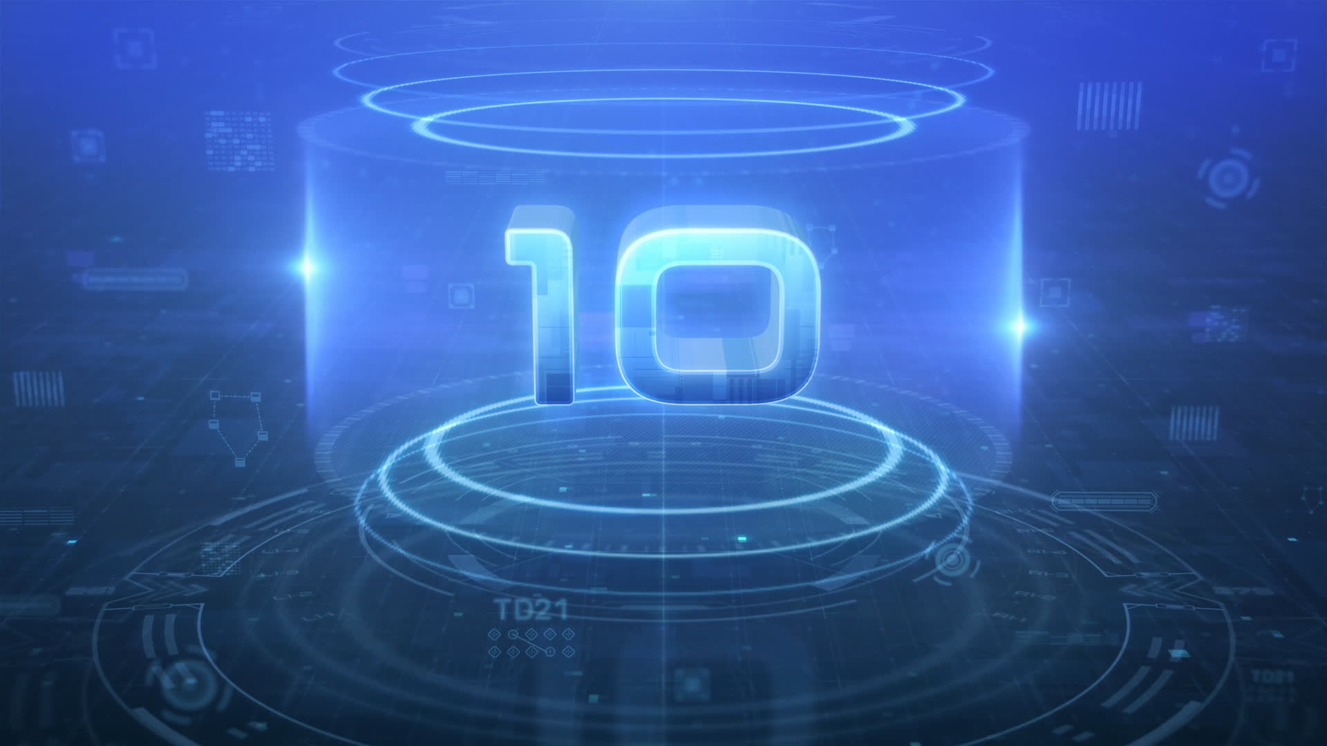HUD Countdown Logo Intro