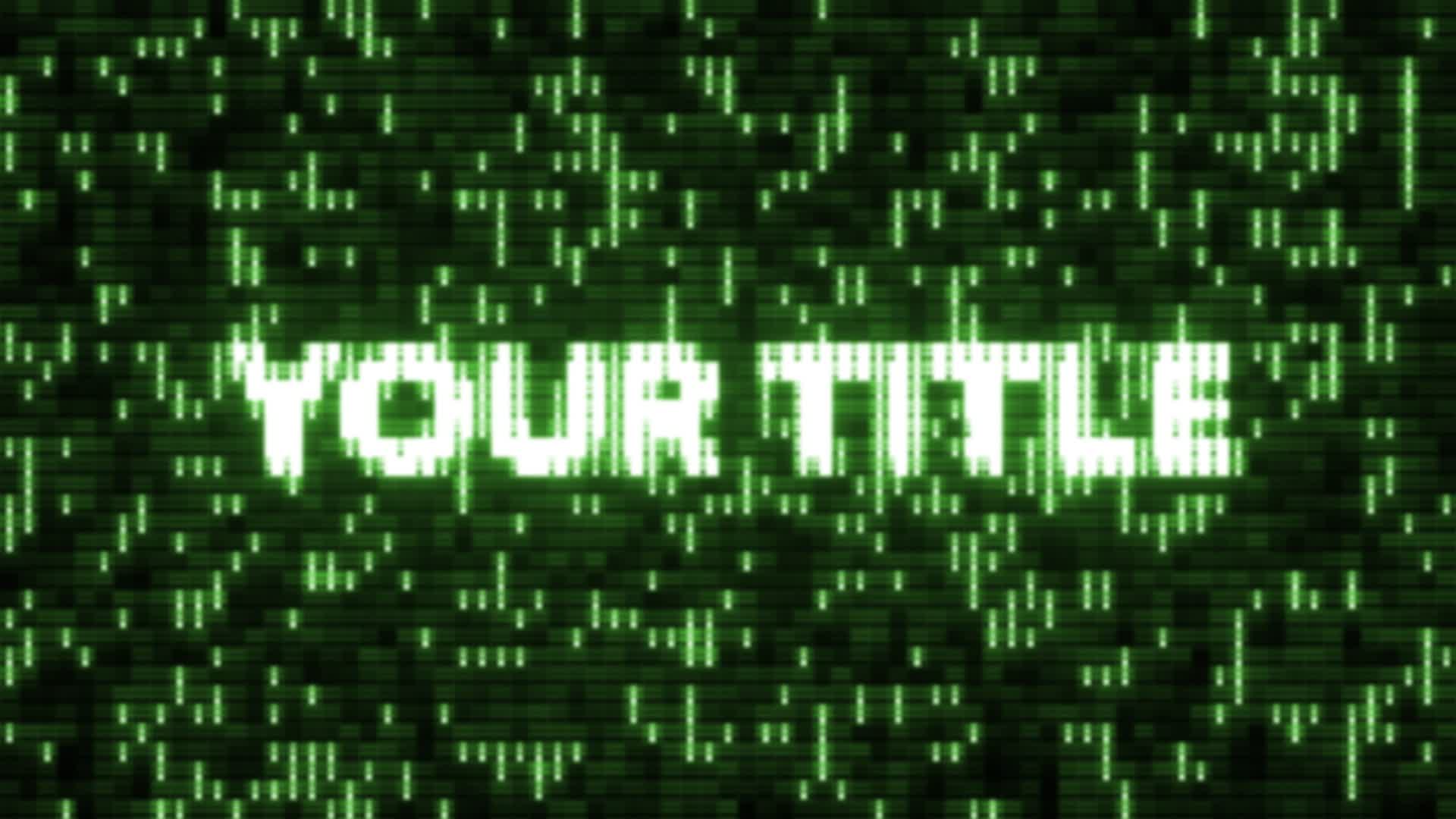 Hacker Screen Title