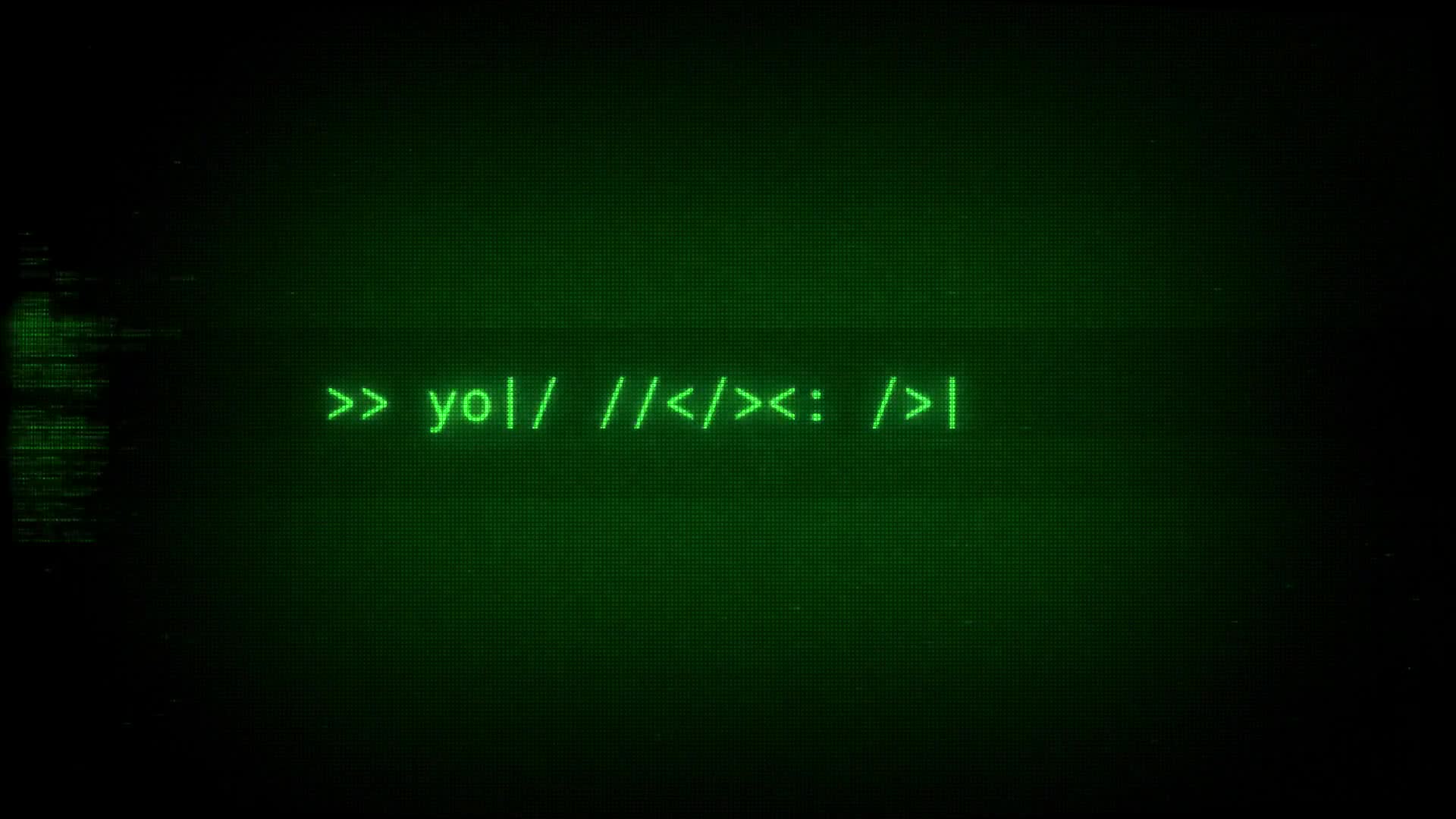 Hacker Text Computer Code Line