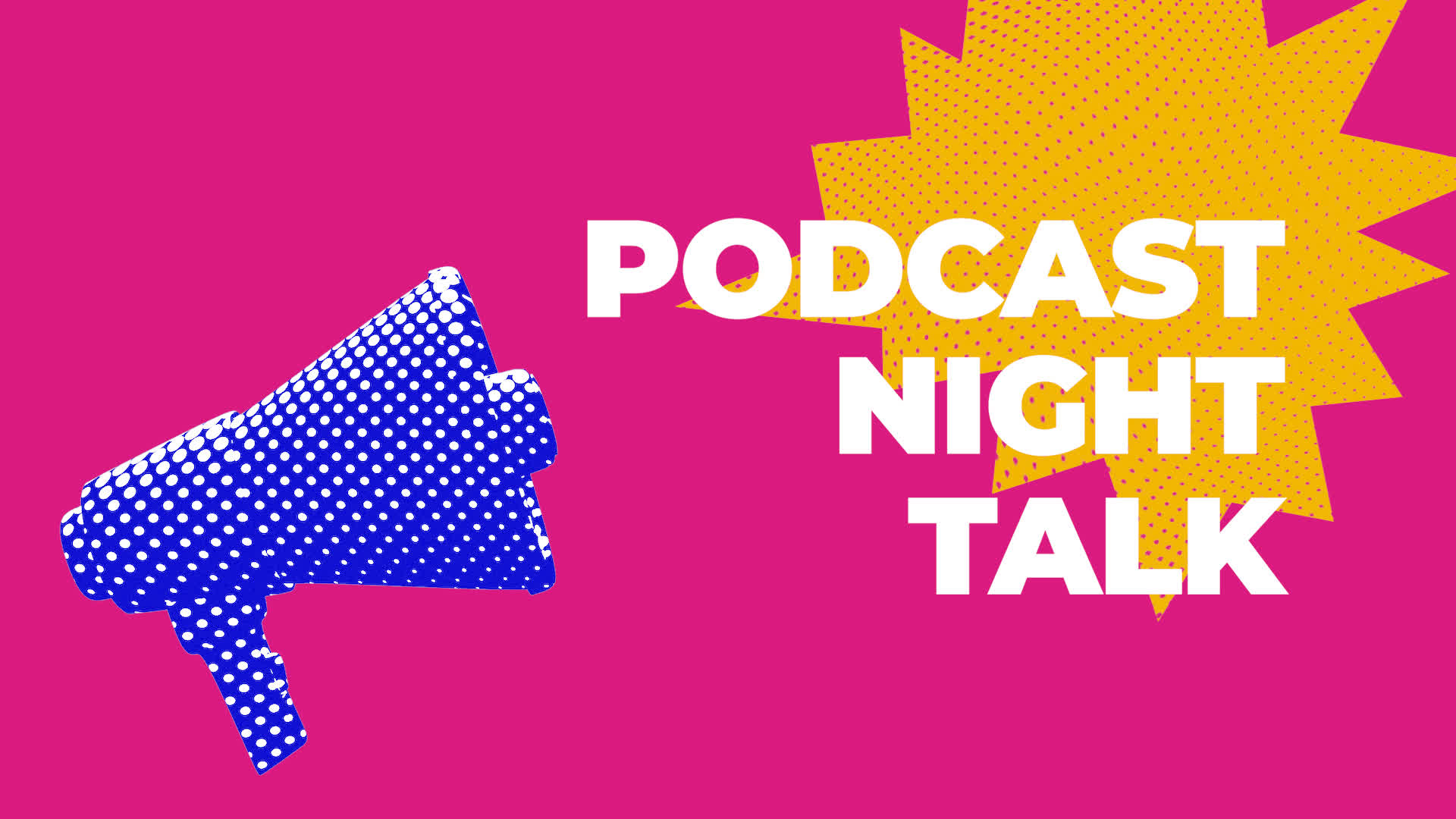 Halftone Intro For Podcast Show