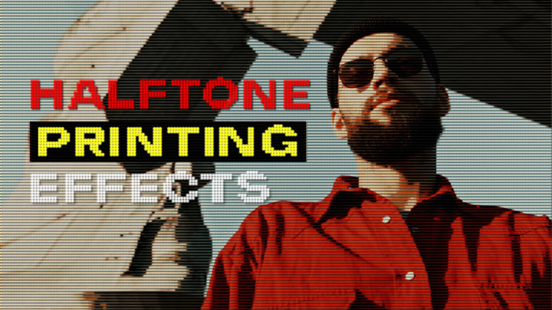 Halftone Printing Effects