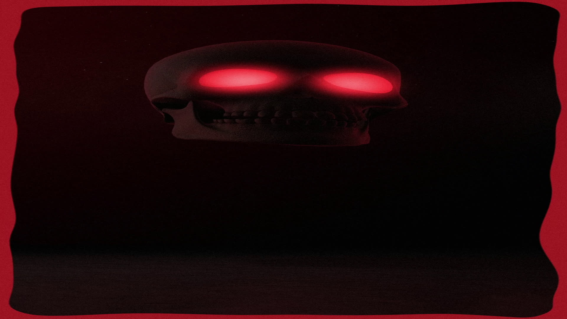 Halloween 3D Skull Background