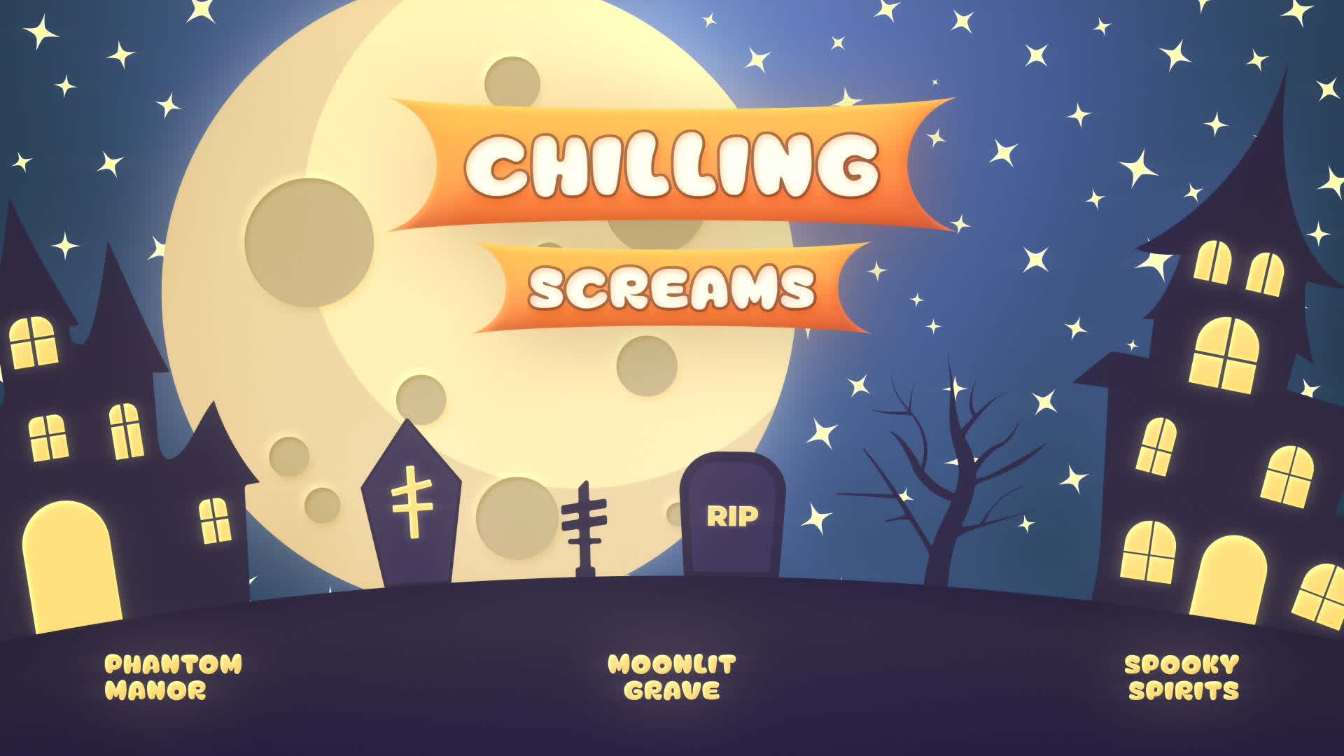Halloween Colorful Titles