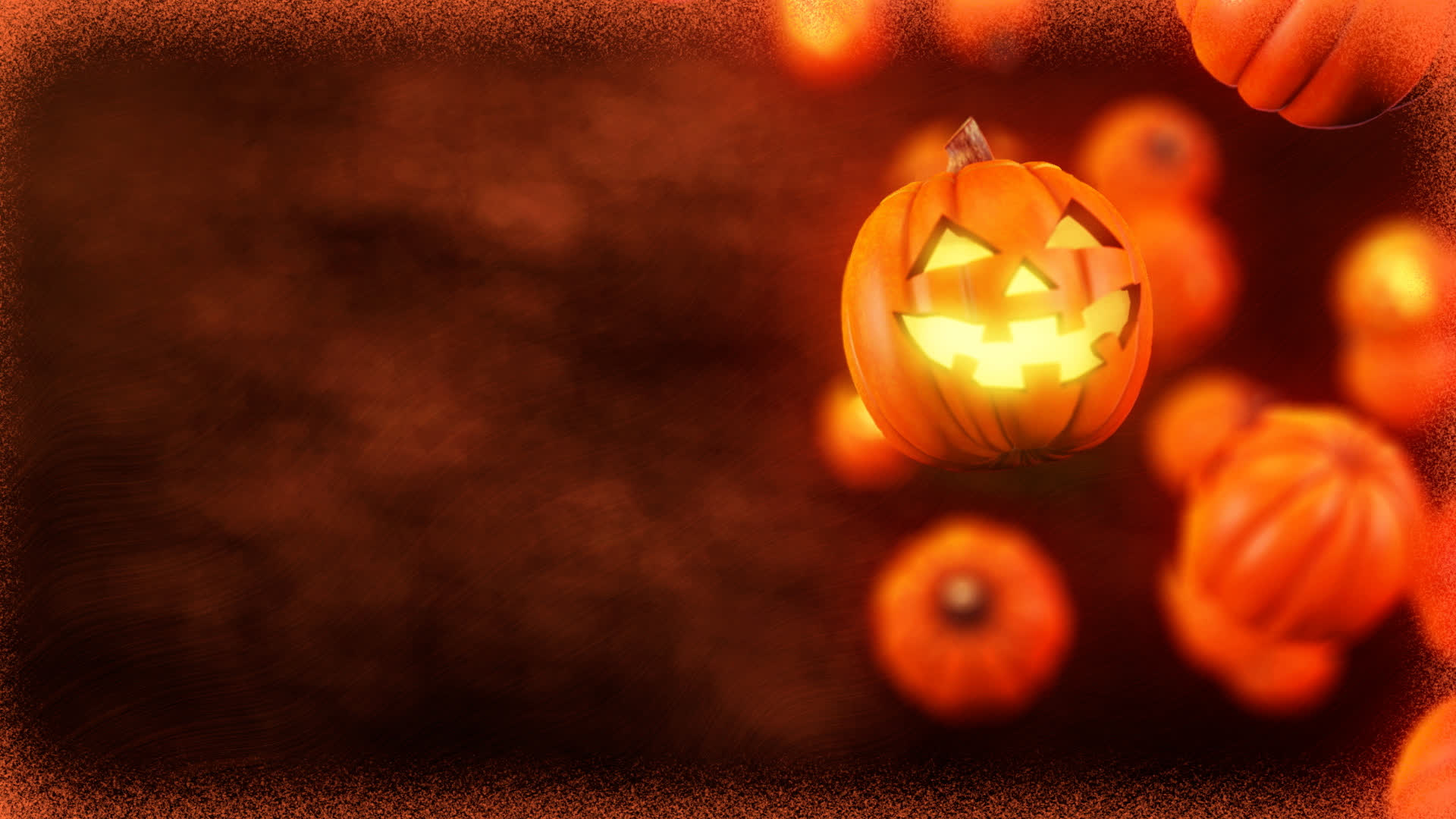 Halloween Pumpkins Background