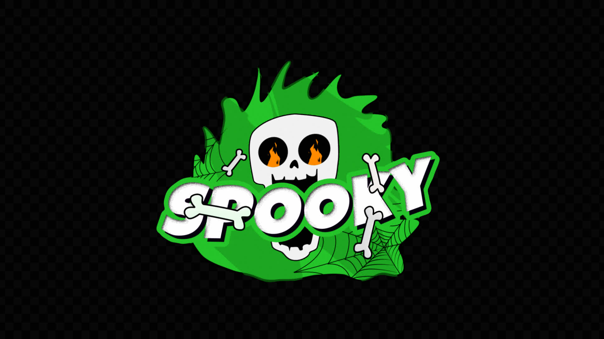 Halloween Skull Sticker on Alpha Loop