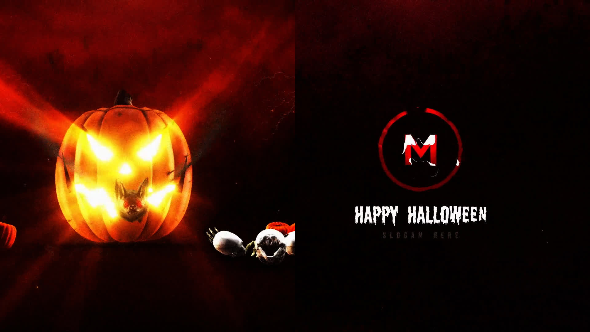 Halloween Spooky Logo