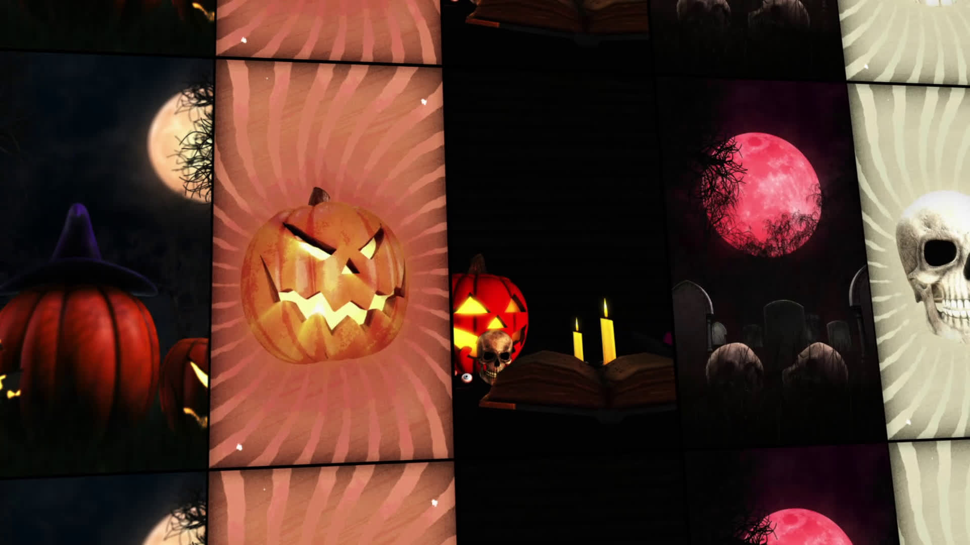 Halloween Spooky Vertical Backgrounds