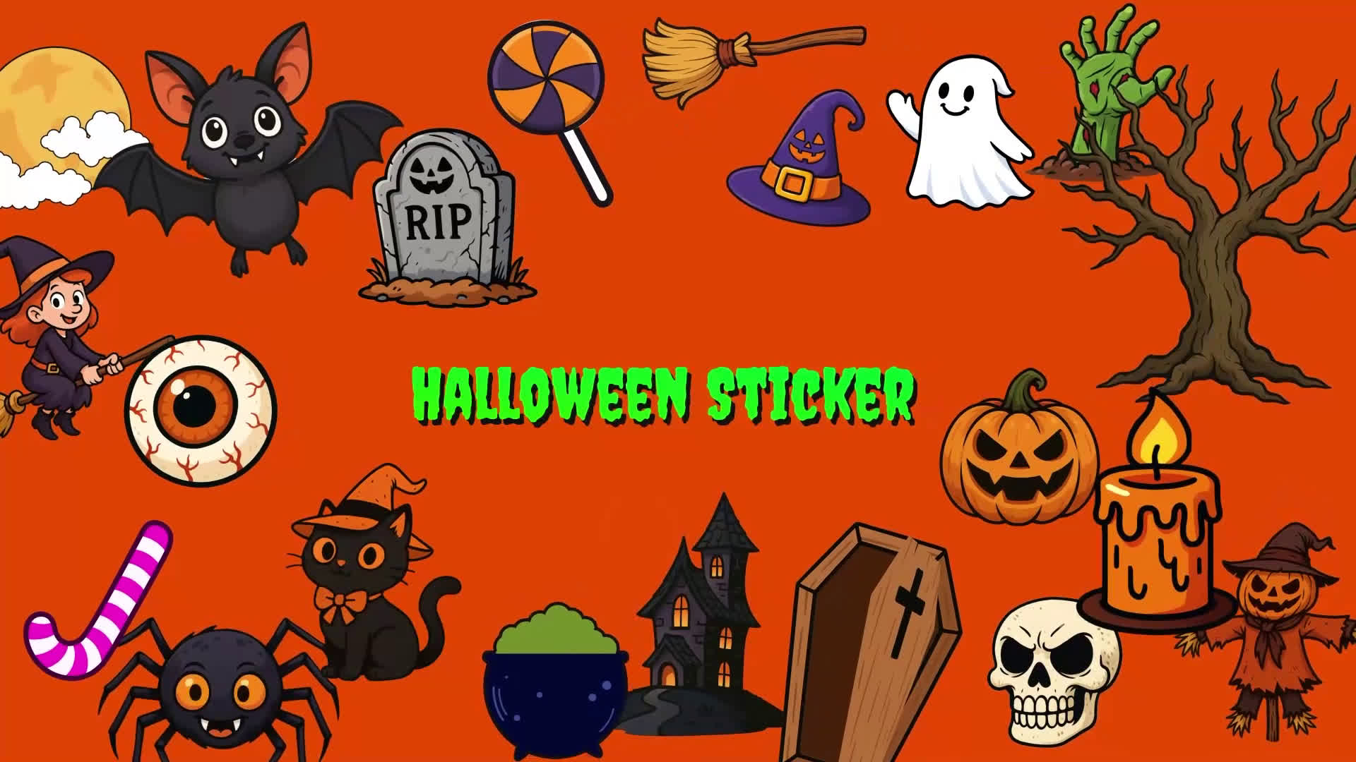 Halloween Sticker