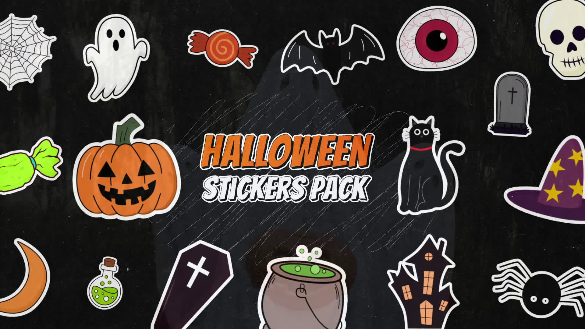 Halloween Stickers Pack