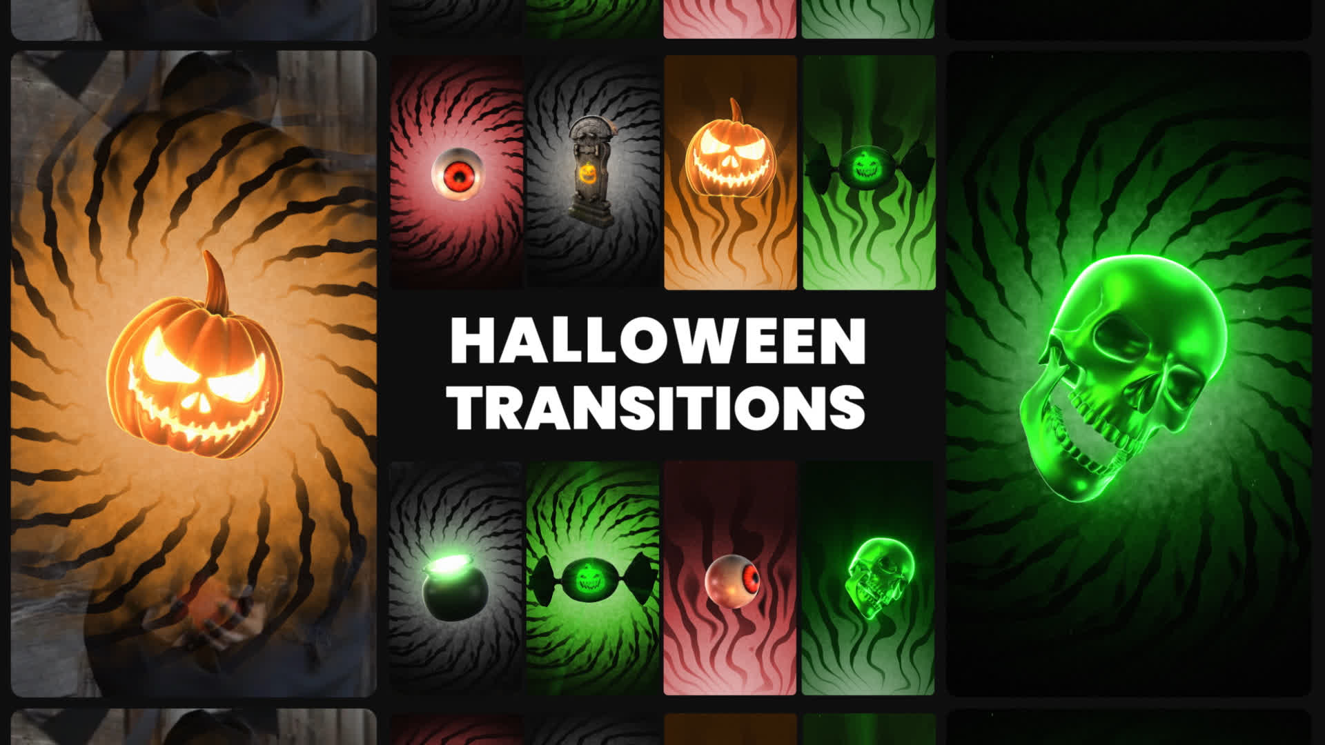 Halloween Vertical Transitions