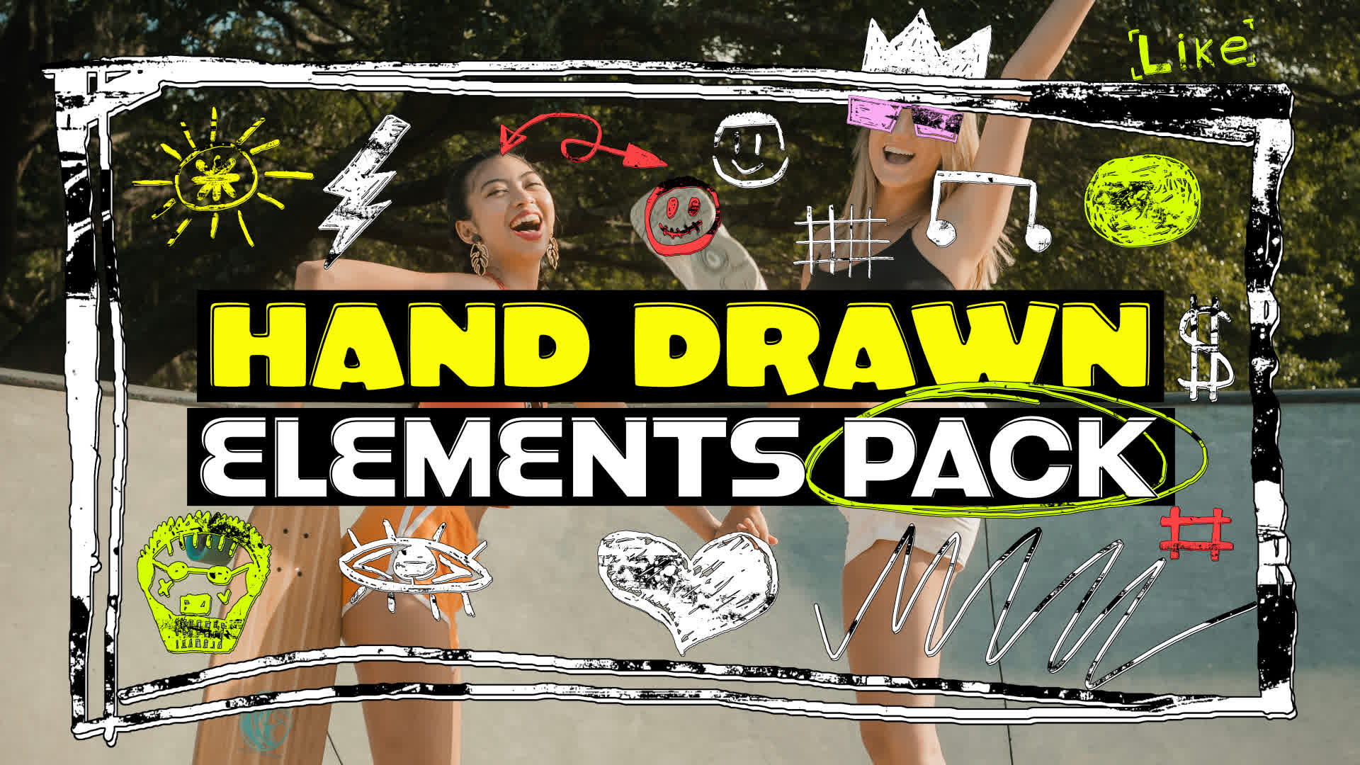 Hand Drawn Elements Pack
