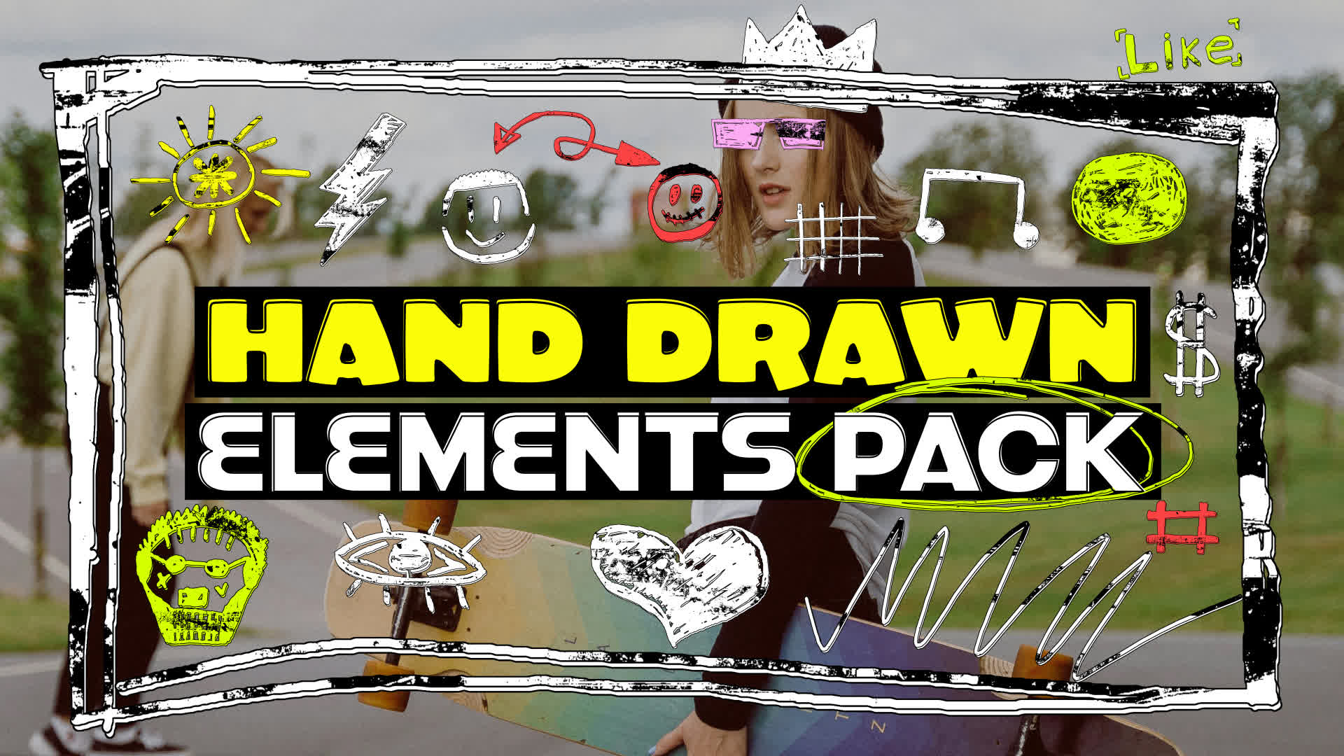 Hand Drawn Elements Pack