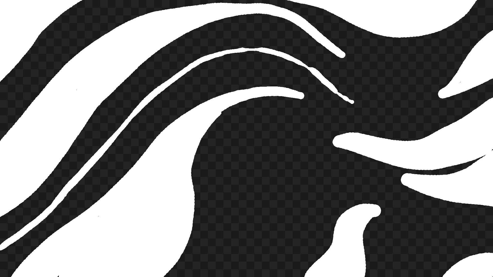 Hand Drawn Flowing Transition