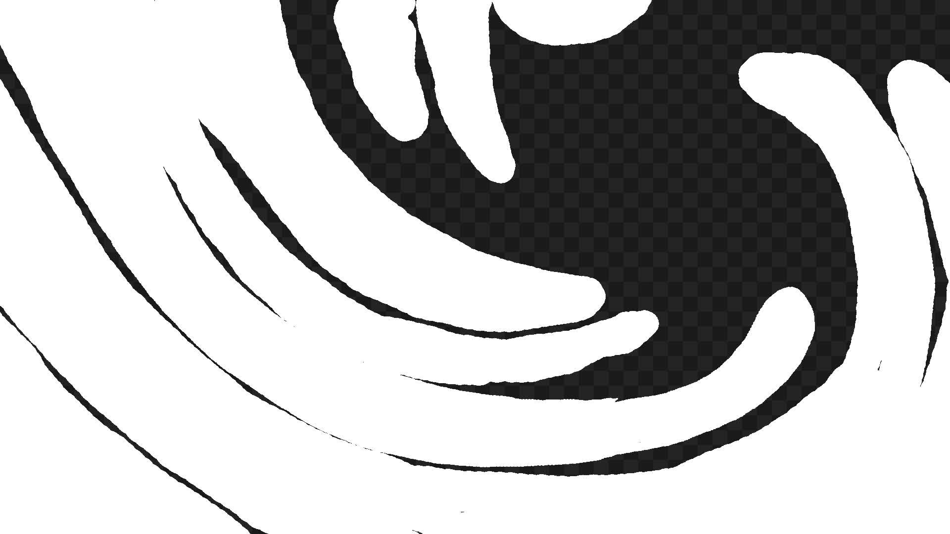 Hand Drawn Twisted Transition