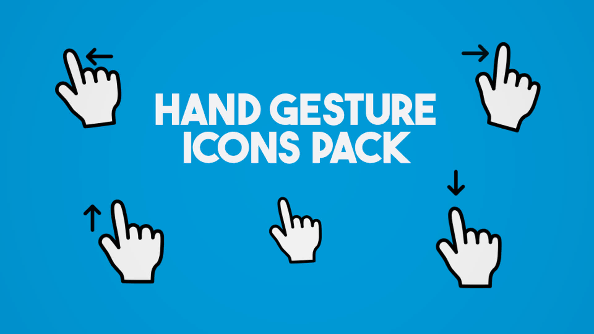 Hand Gesture Icons Pack