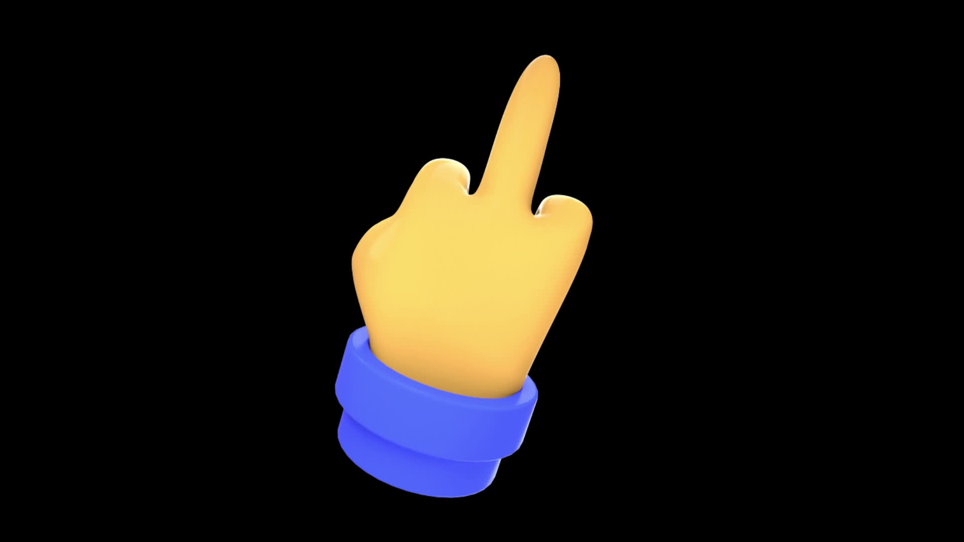 Hand Middle Finger Emoji