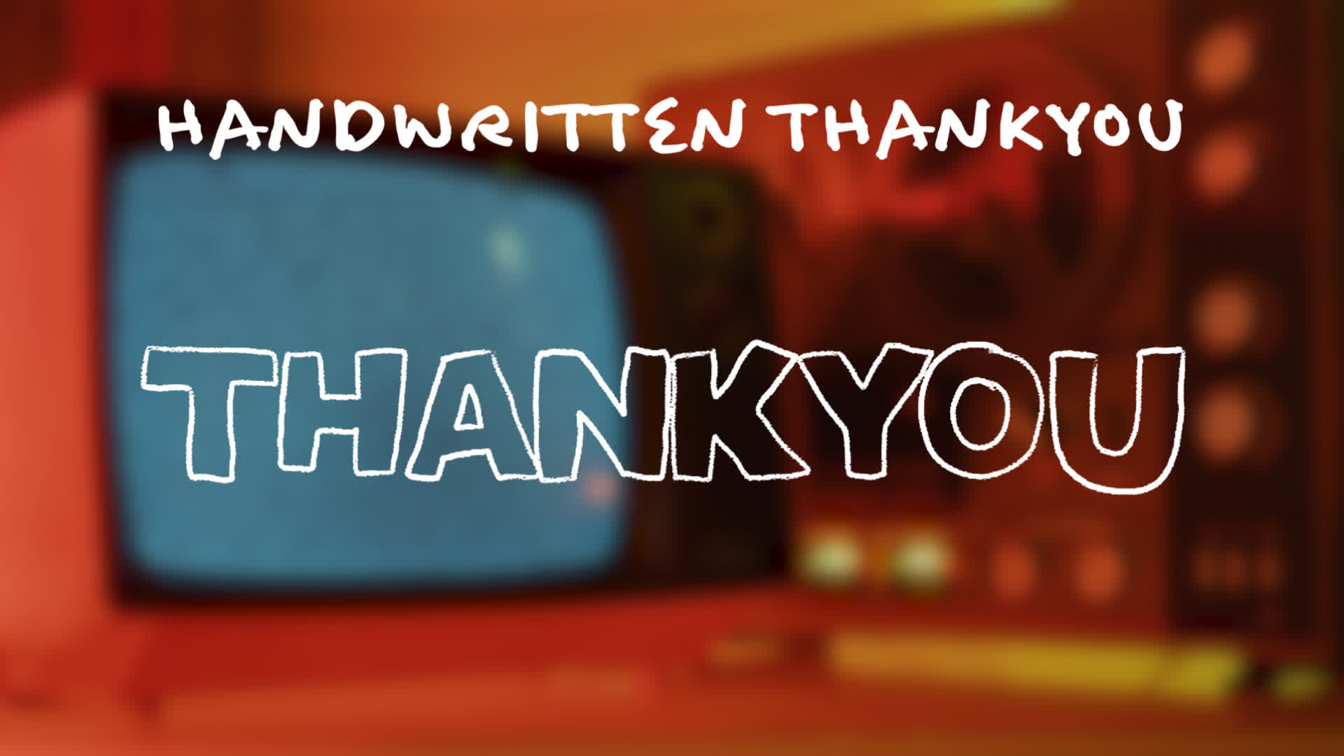 Handdrawn Thank You