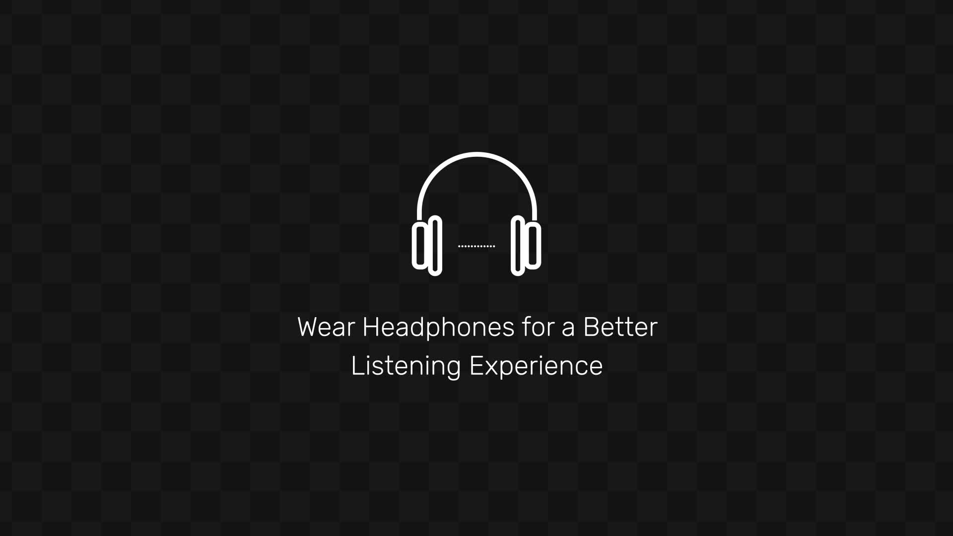 Headphone Recommended Video Overlay