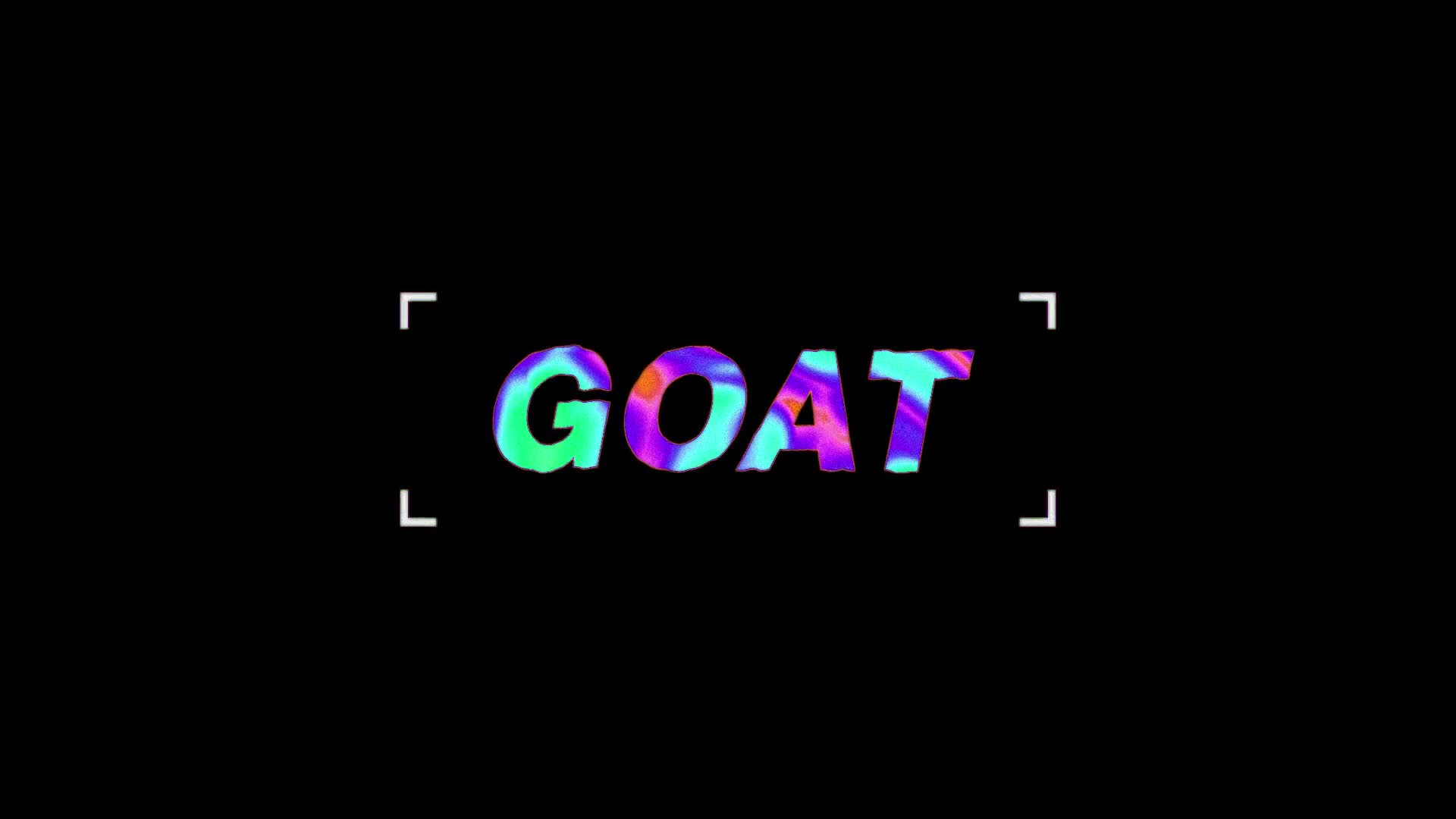 Heatwave Neon Text - Goat