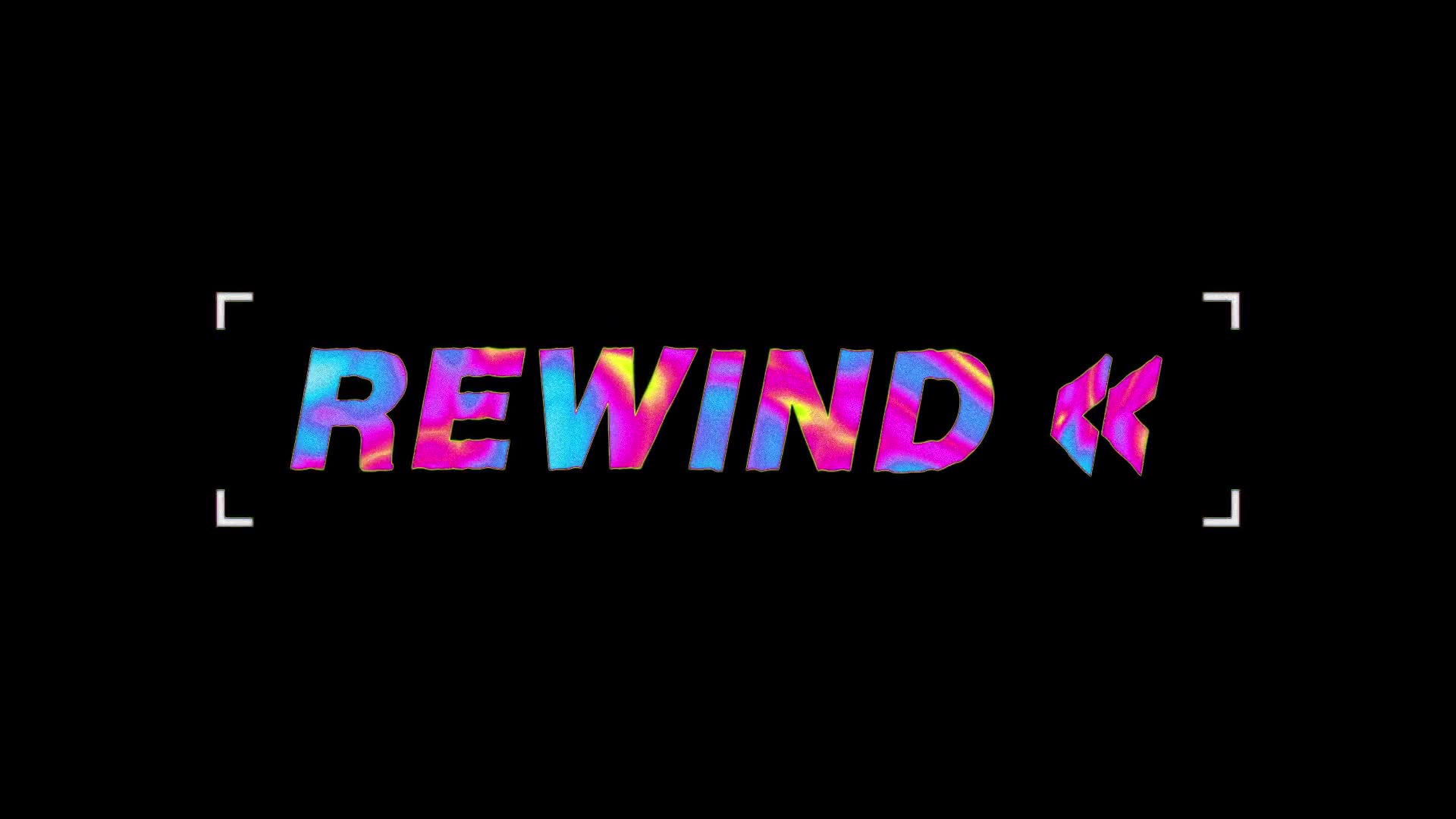 Heatwave Neon Text - Rewind