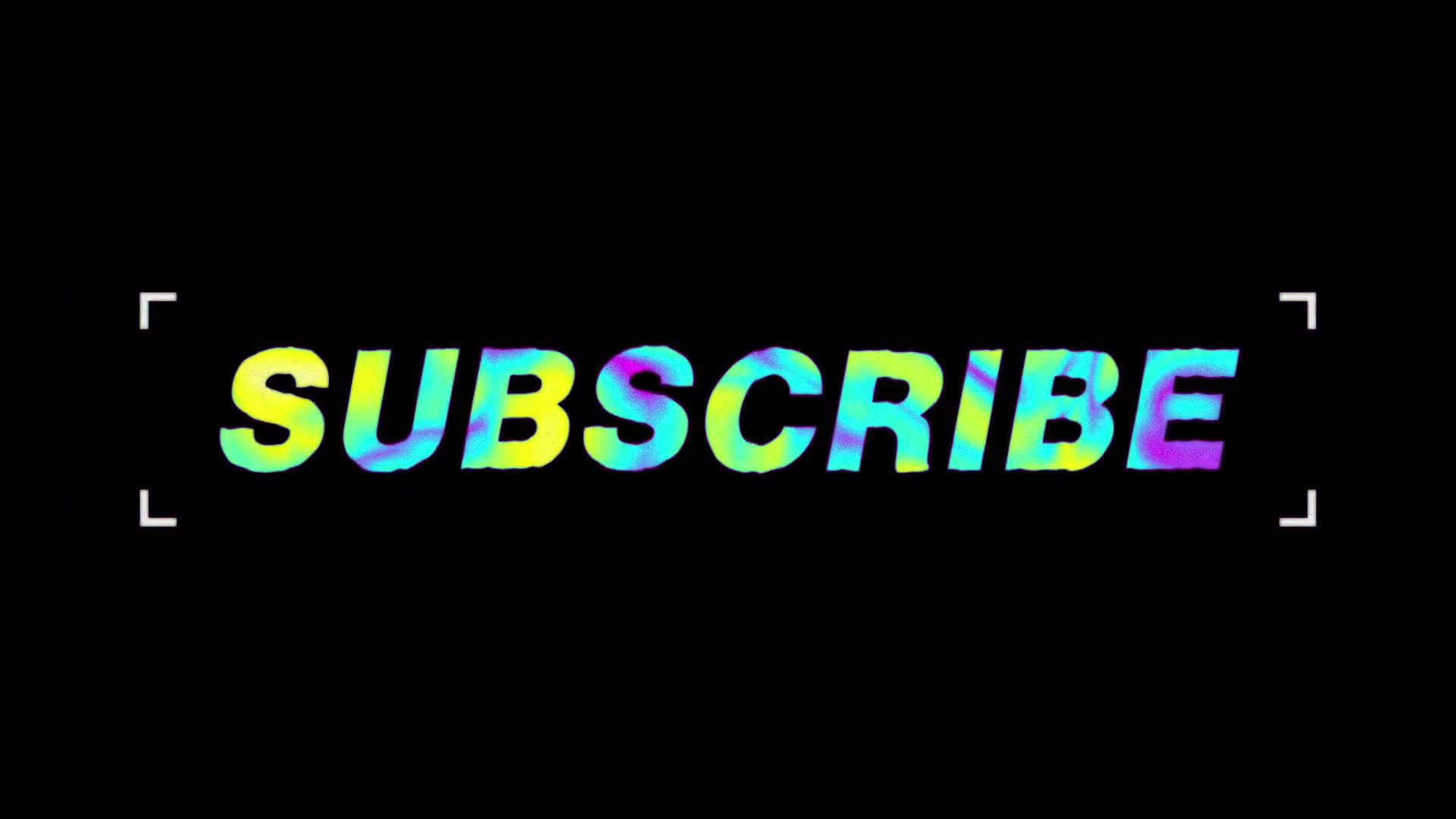 Heatwave Neon Text - Subscribe