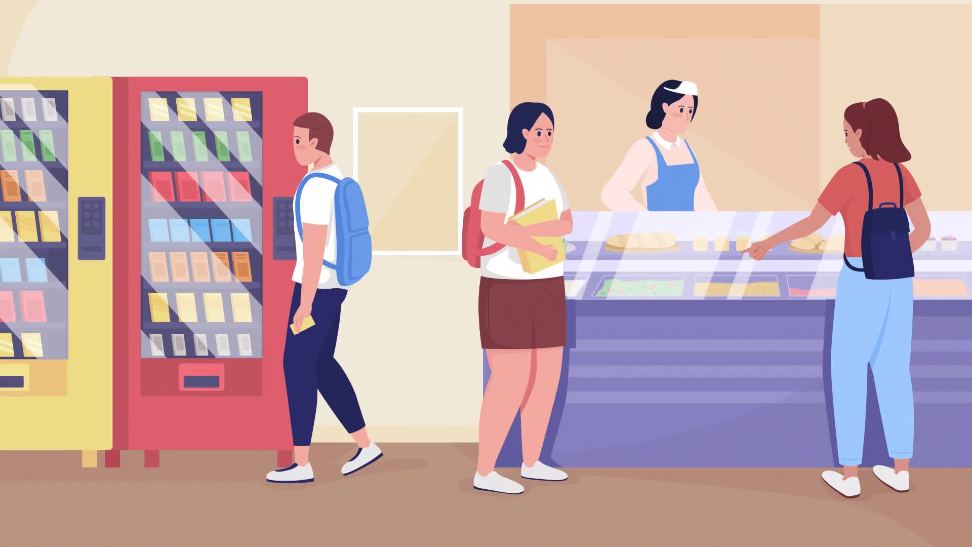 High School Cafeteria