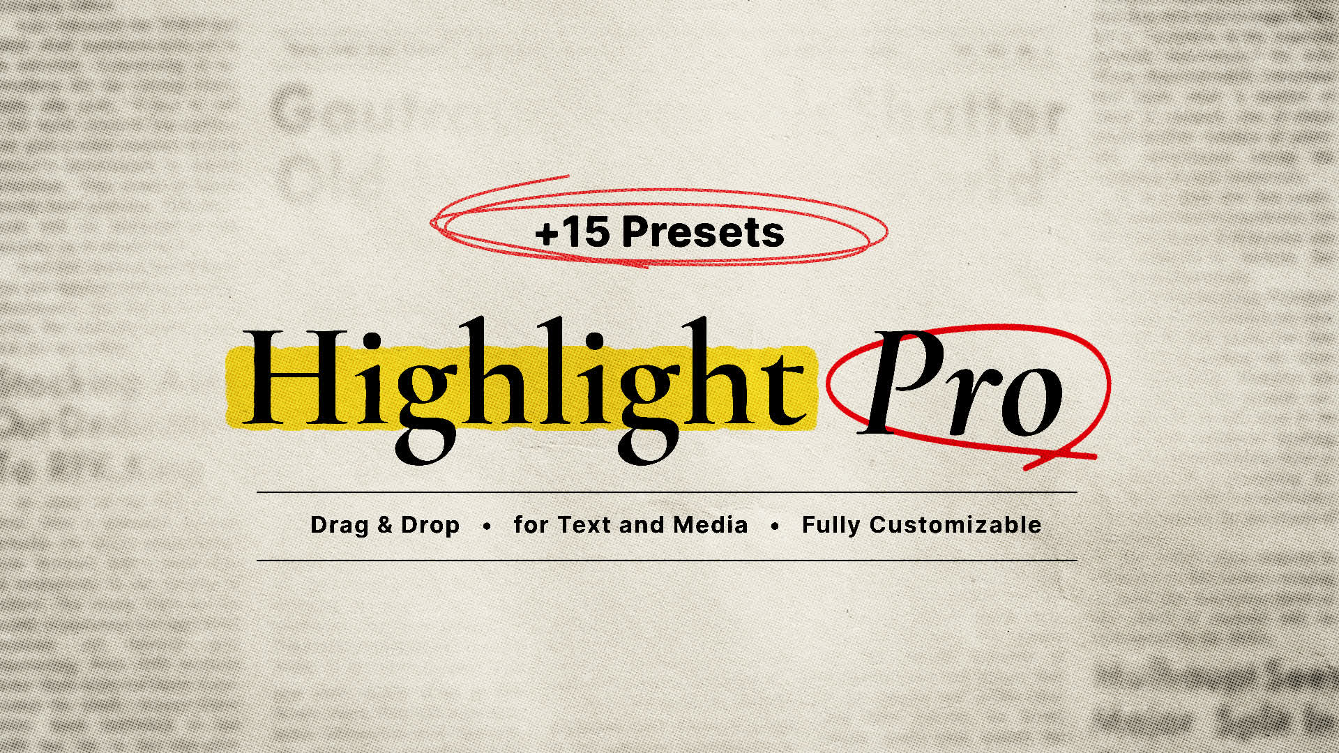 Highlight Pro Toolkit