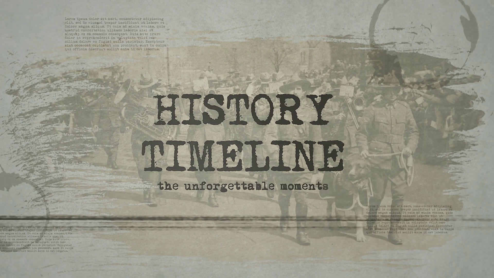 History Timeline