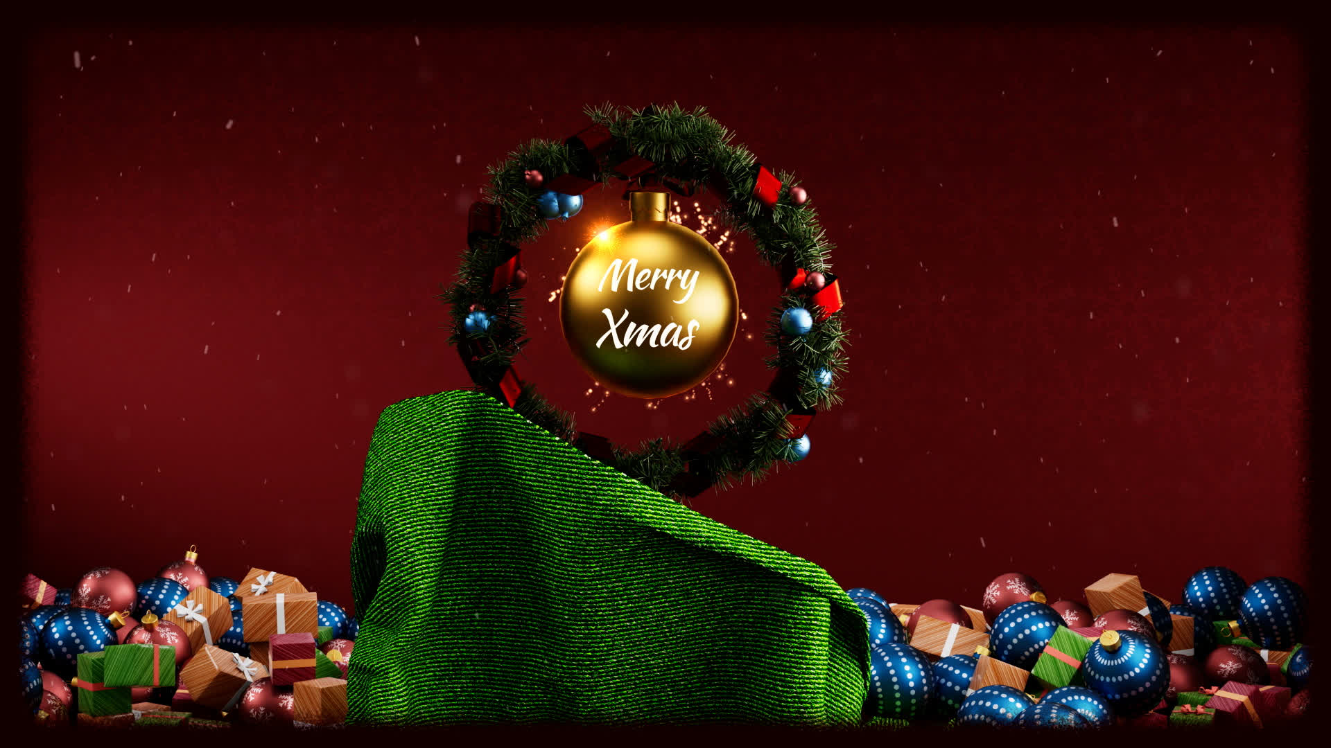 Holiday Festive Greeting Card