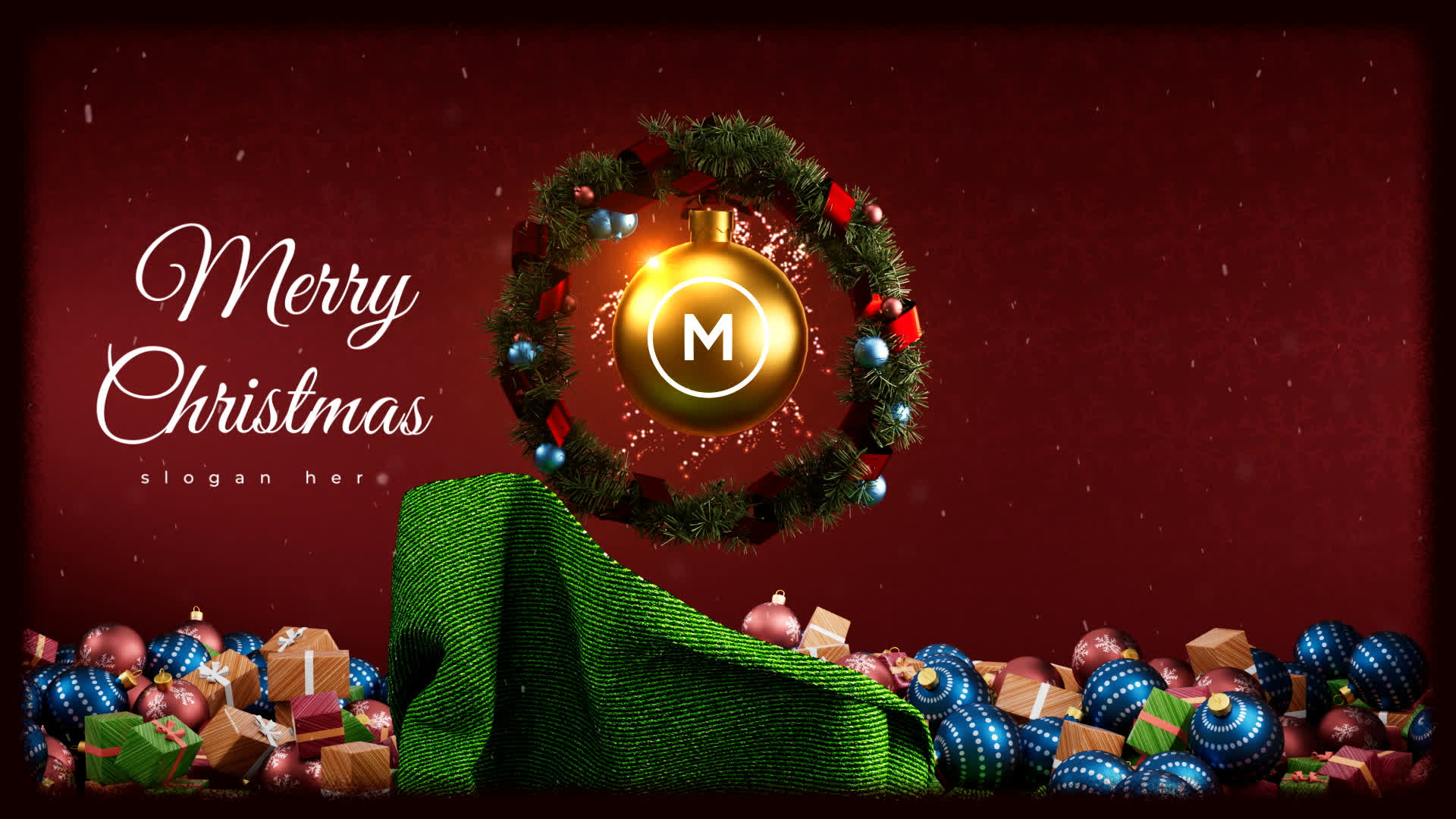 Holiday Festive Logo
