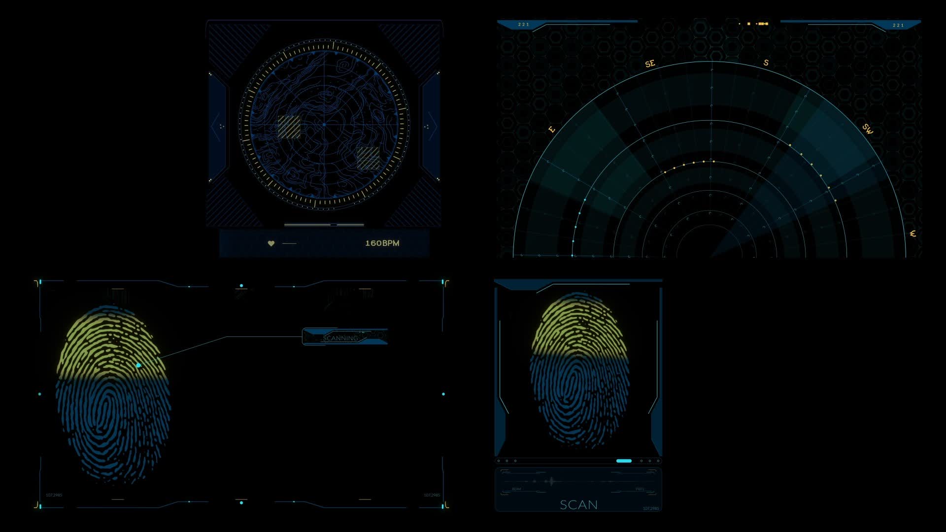 Hollywood Hud Screens On Alpha