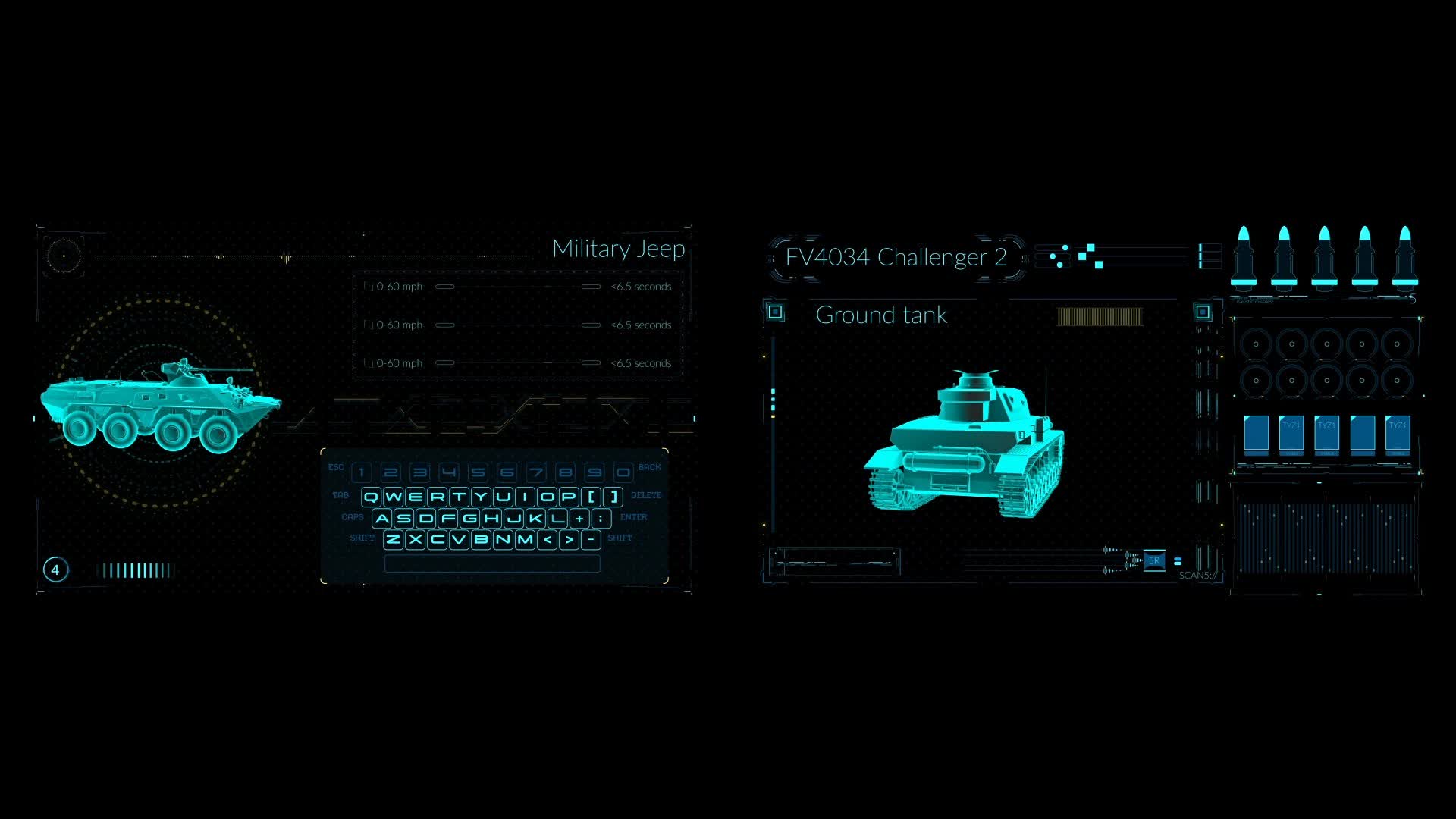 Hollywood Hud Vehicle Elements