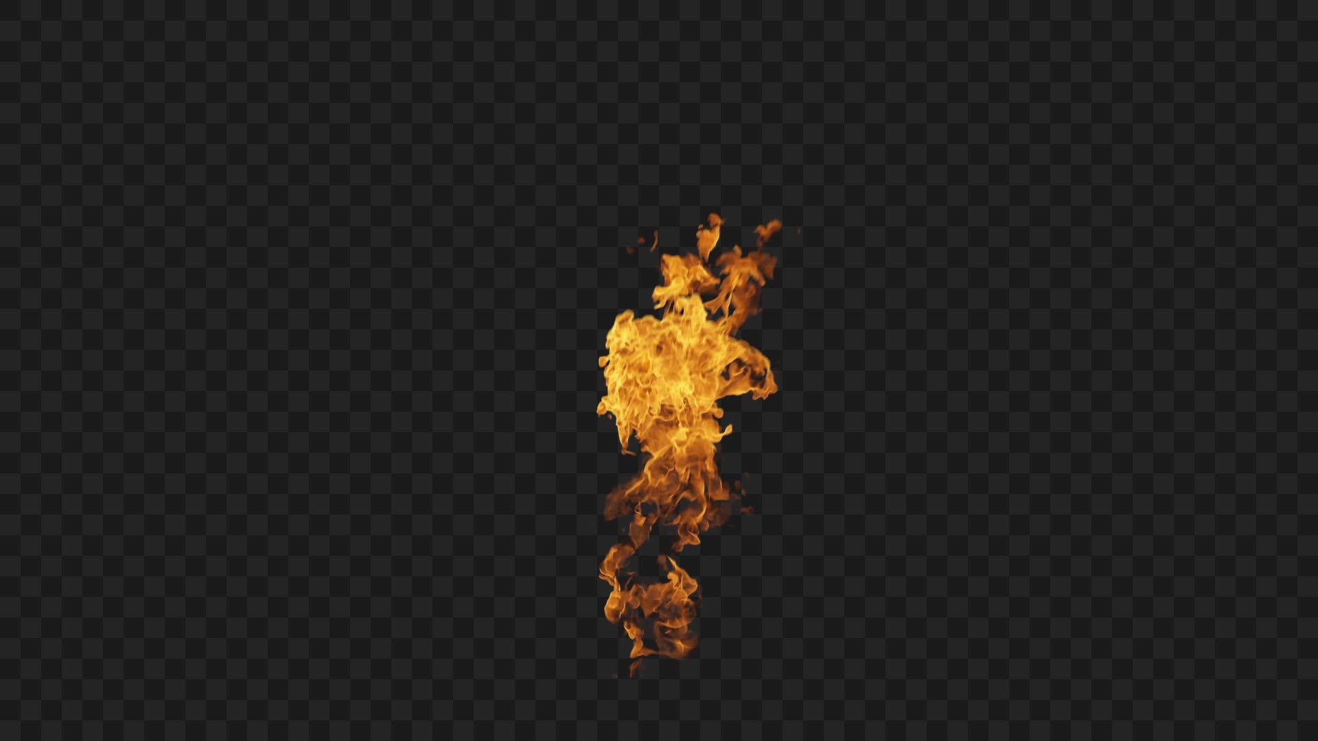 Hollywood Wall Fire Element