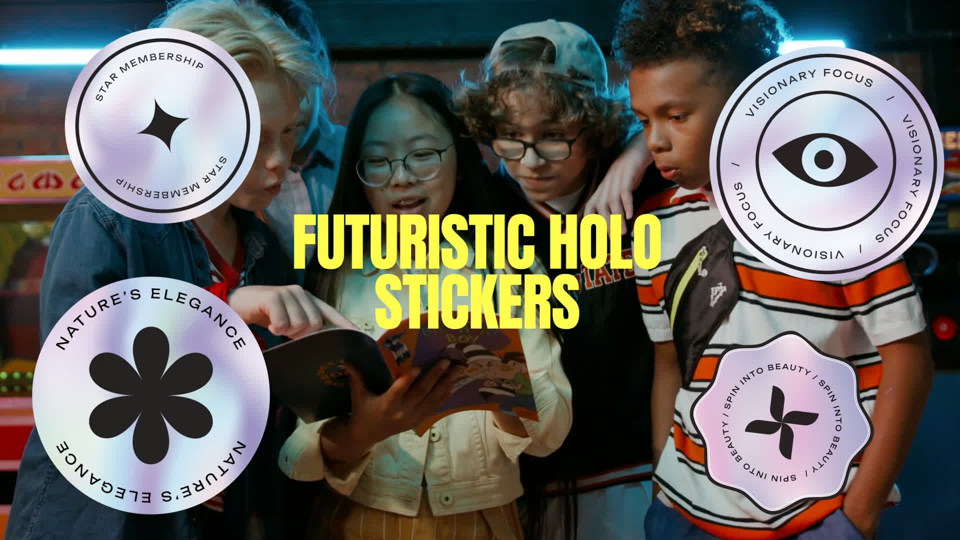 Holo Stickers