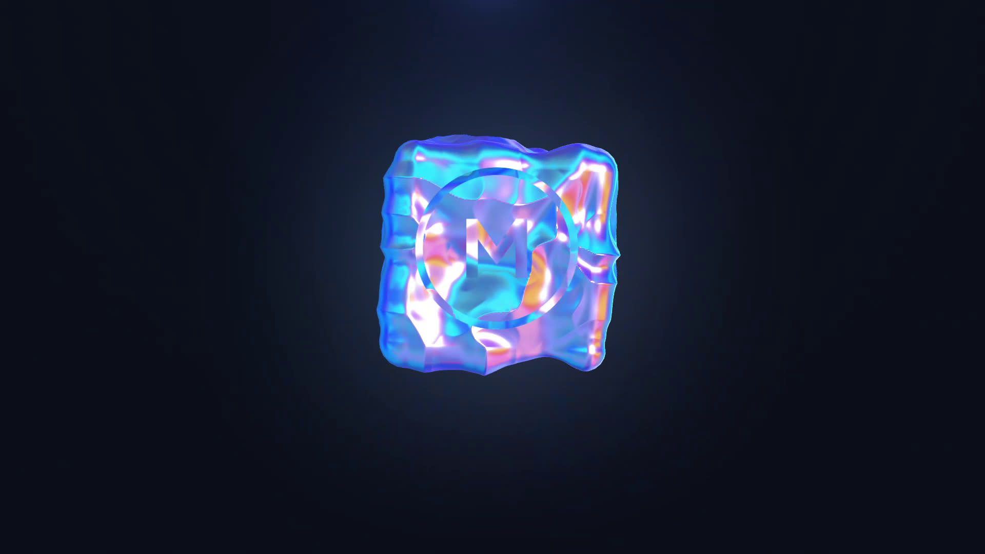 Holographic Clean Logo Reveal