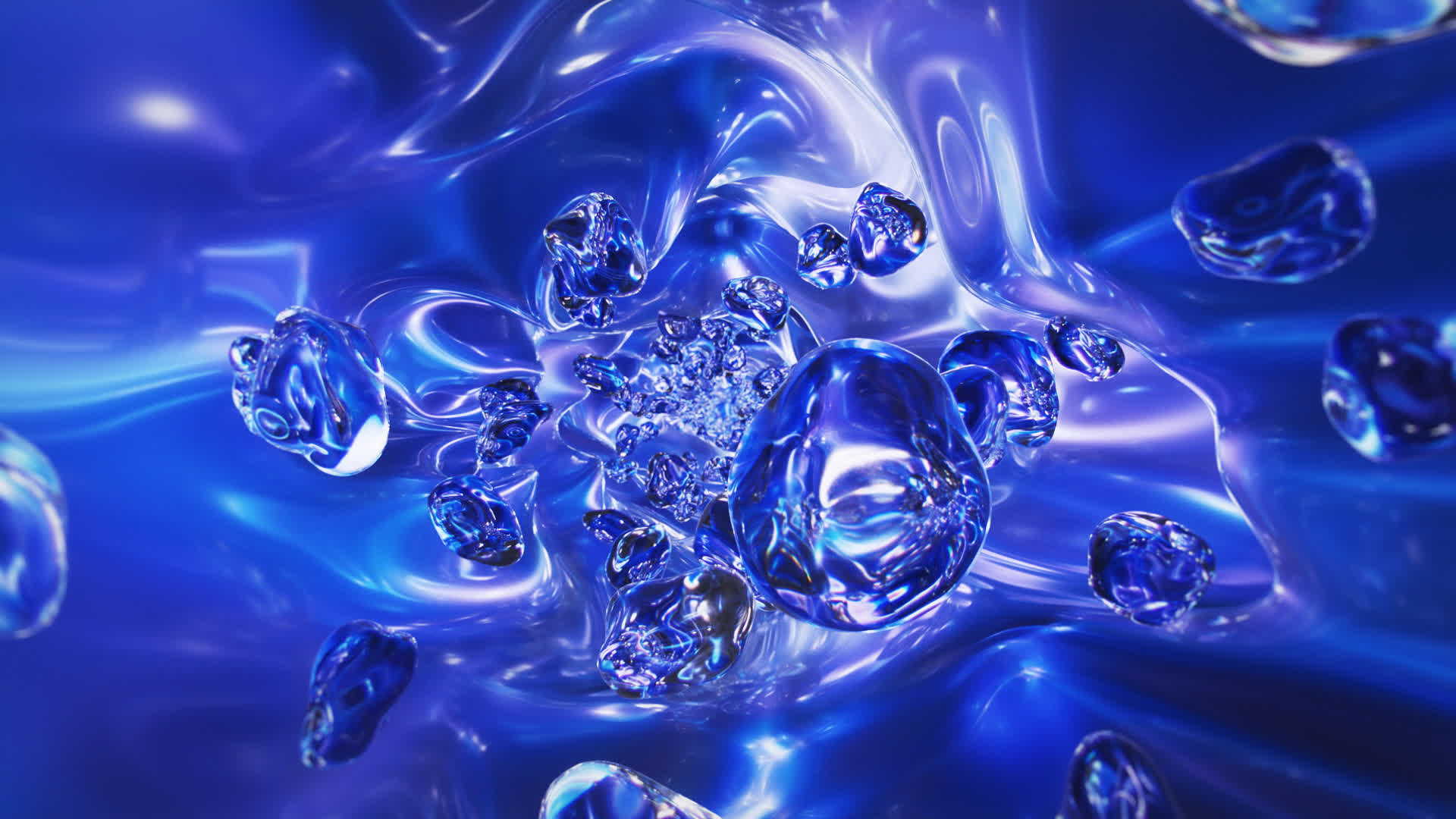 Holographic Logo Intro