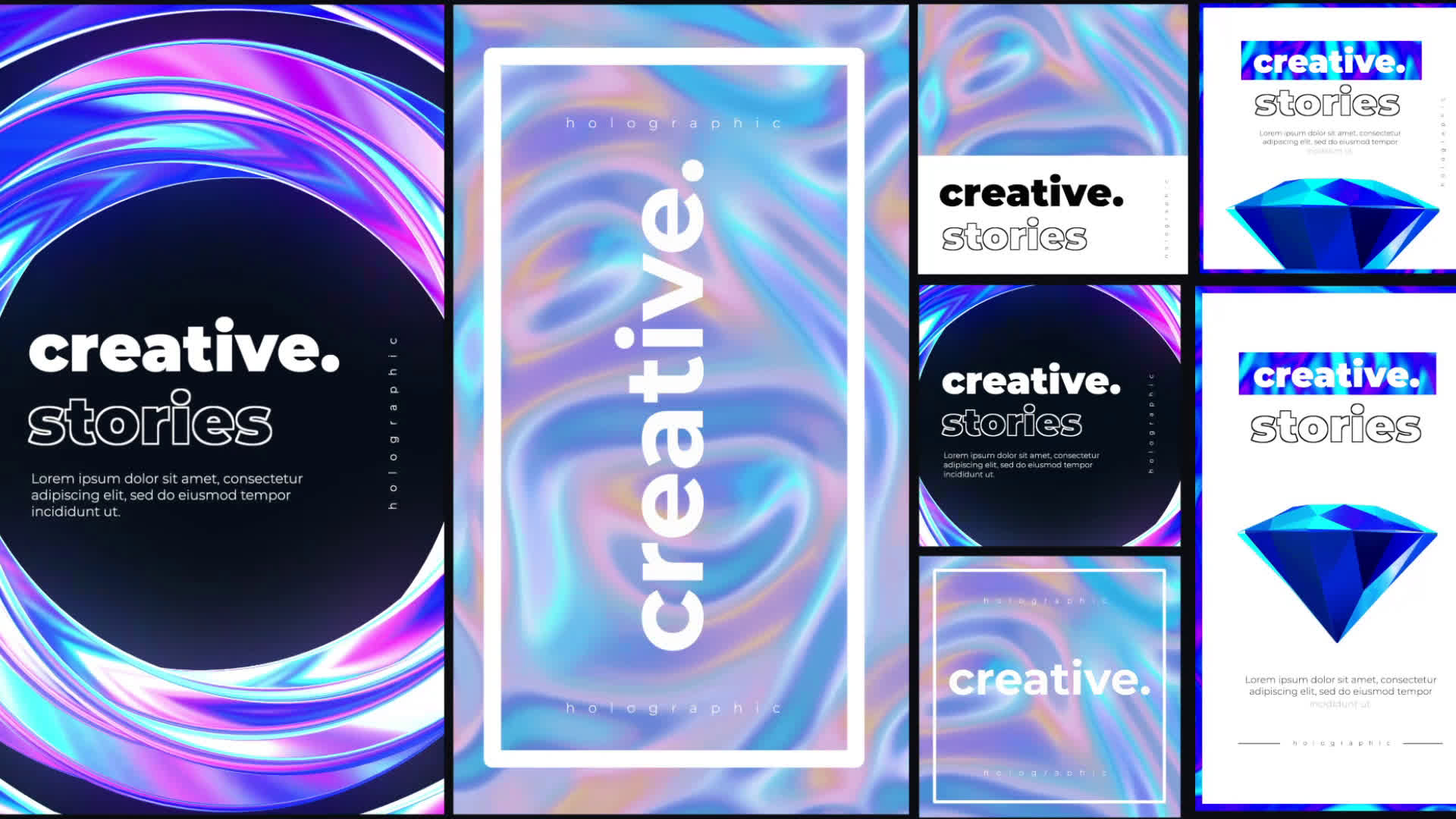 Holographic Posts And Stories