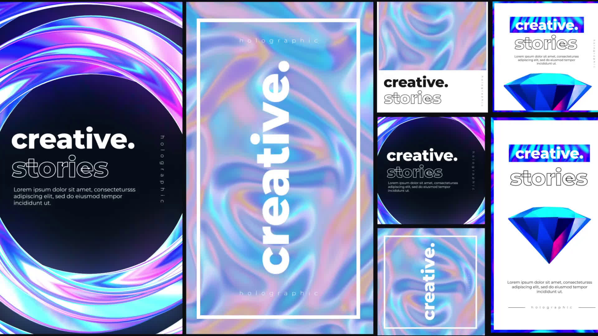 Holographic Posts And Stories