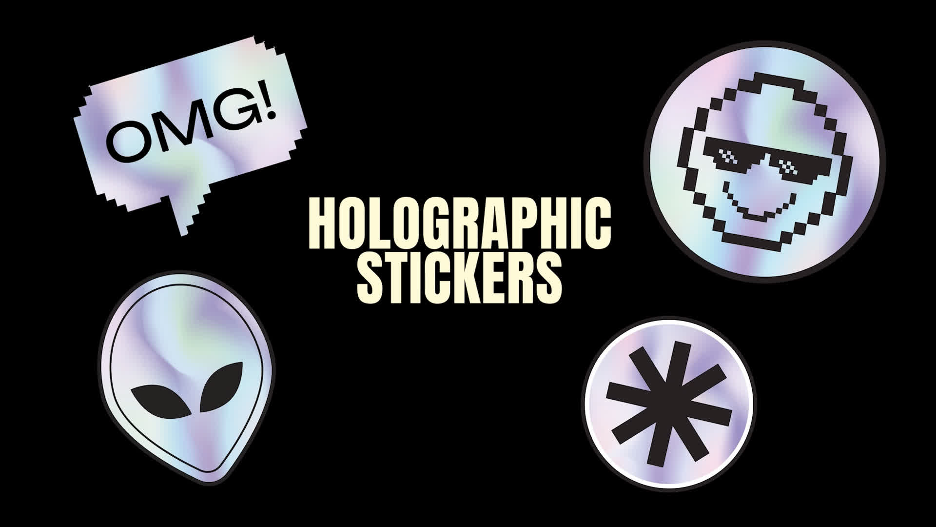 Simple Holographic Stickers
