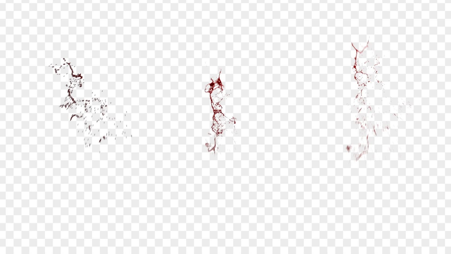 Horror-Themed Blood Splatter Pack on Alpha