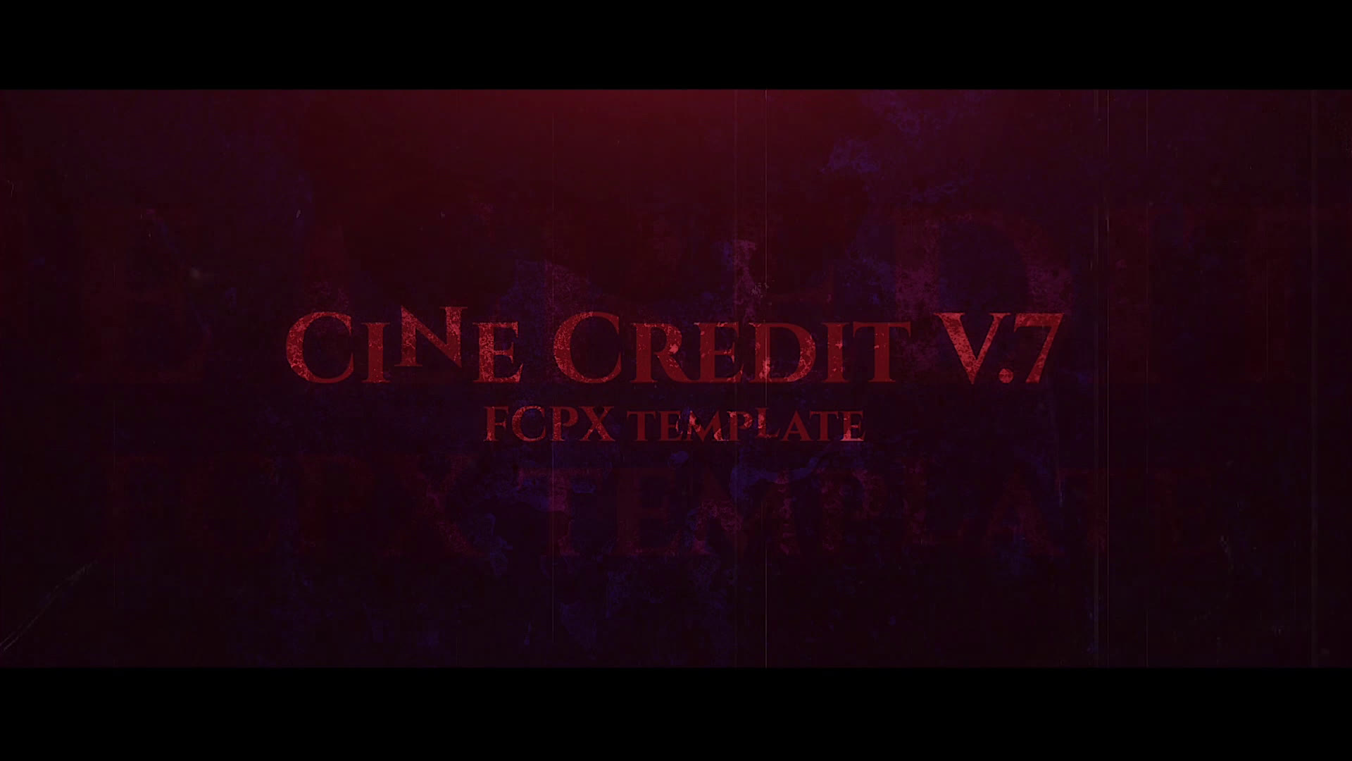 Horror Cinema Credit